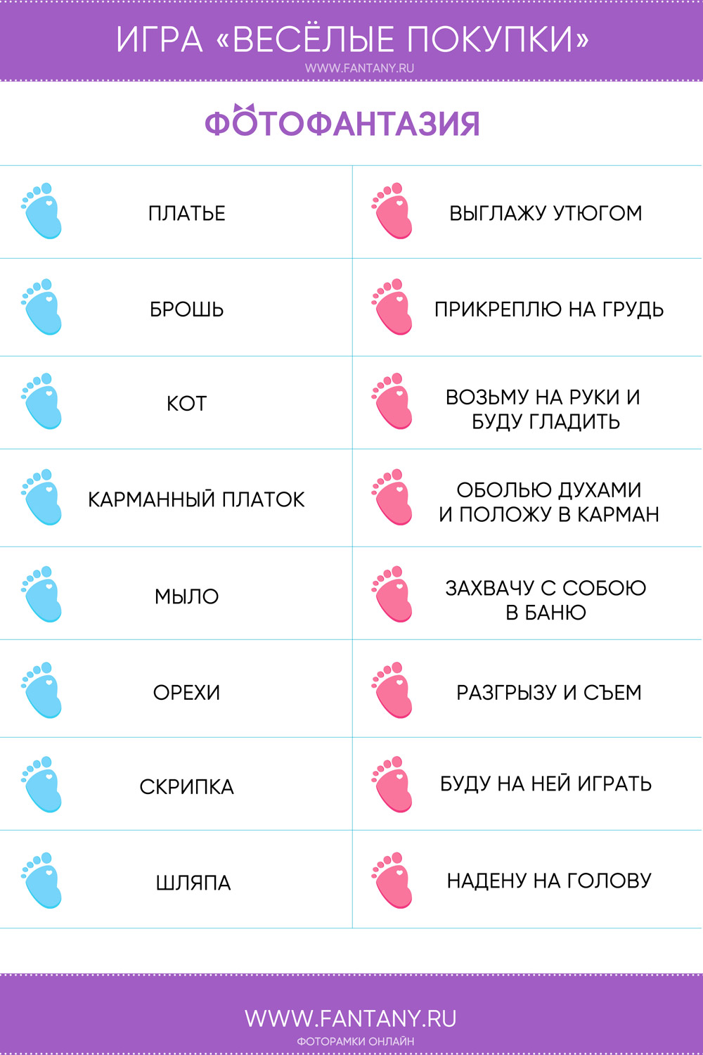 Прикольная игра на день рождения: скачать карточки