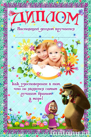 Диплом для брата №2