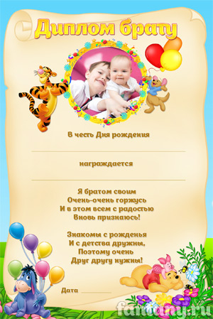 Диплом для брата №13