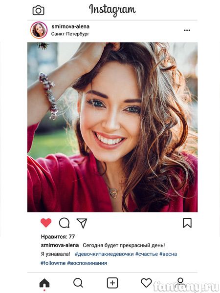 Постер в стиле Instagram №1
